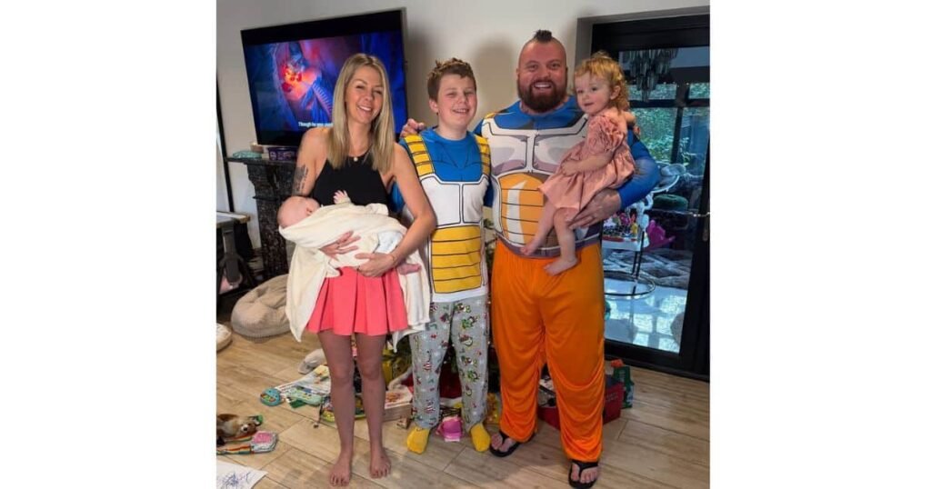 Eddie Hall Family